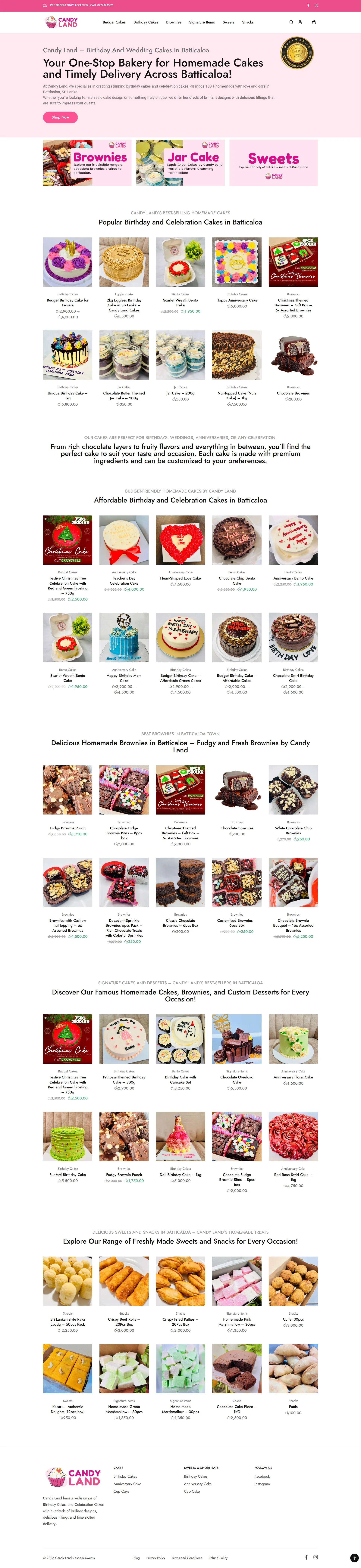 Candyland Sri Lanka - Main Screenshot