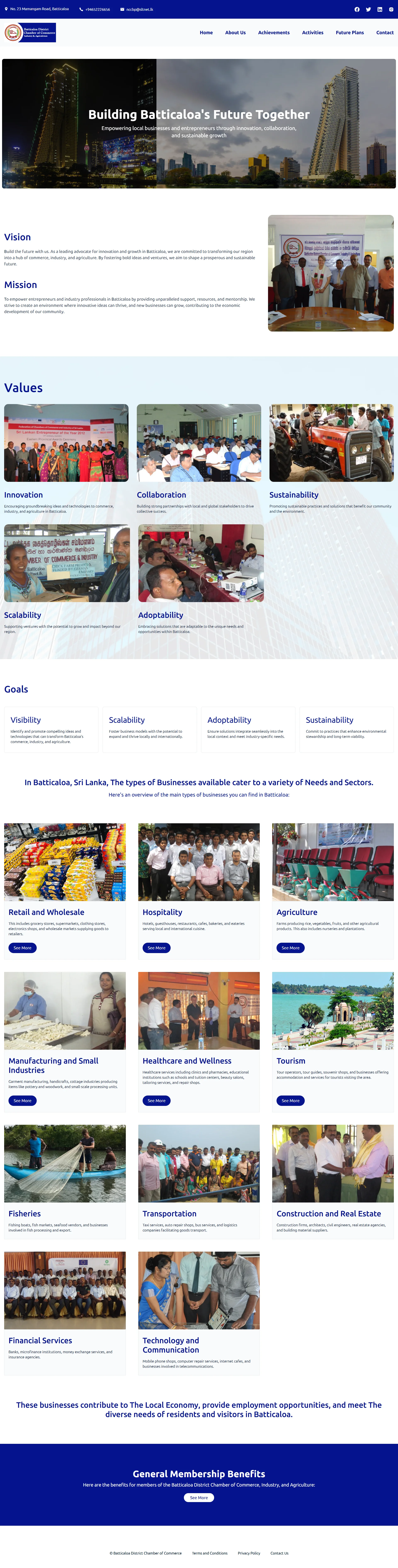 BDCCIA Sri Lanka - Main Screenshot