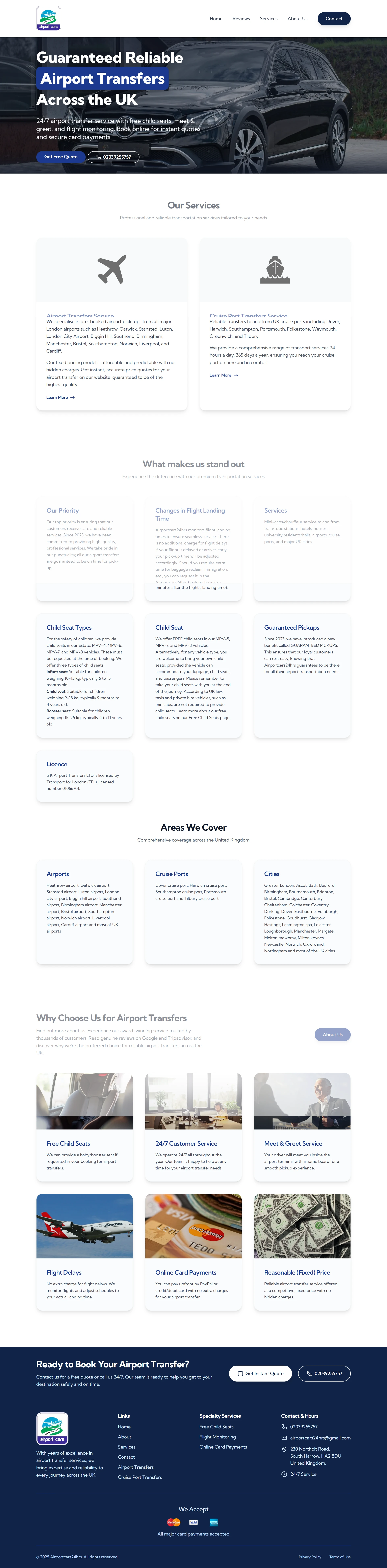 Airport Cars - Main Screenshot