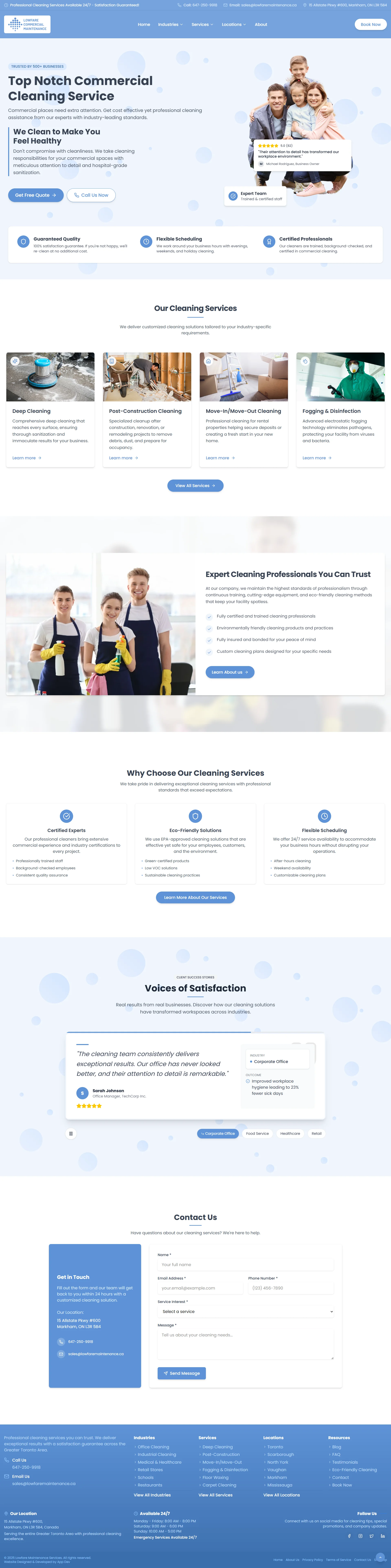 Low Fare Maintenance Canada - Main Screenshot