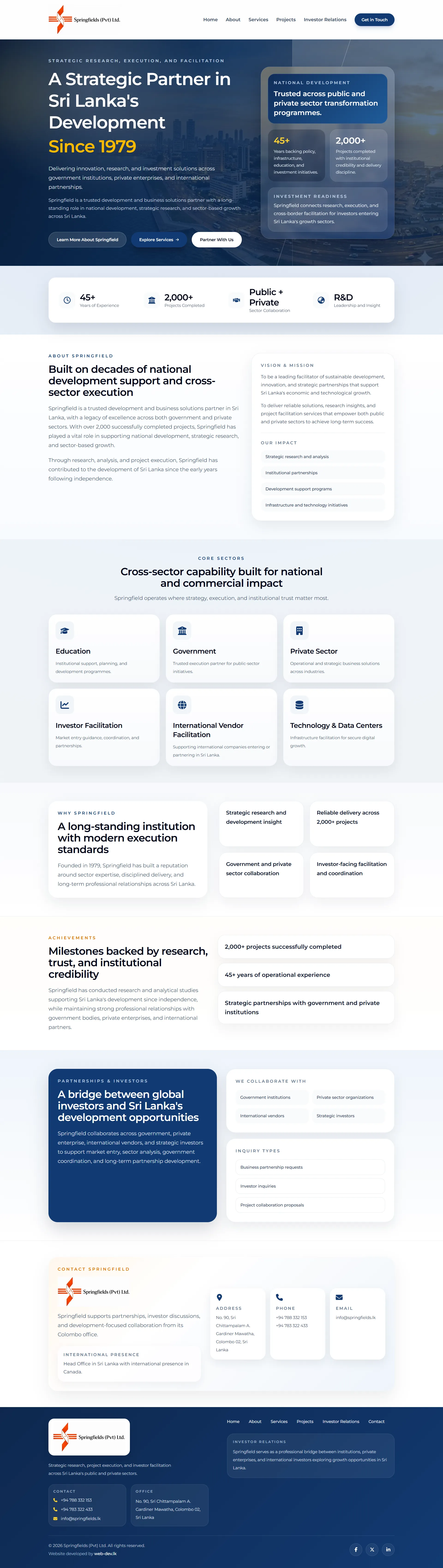 Springfield Canada - Main Screenshot